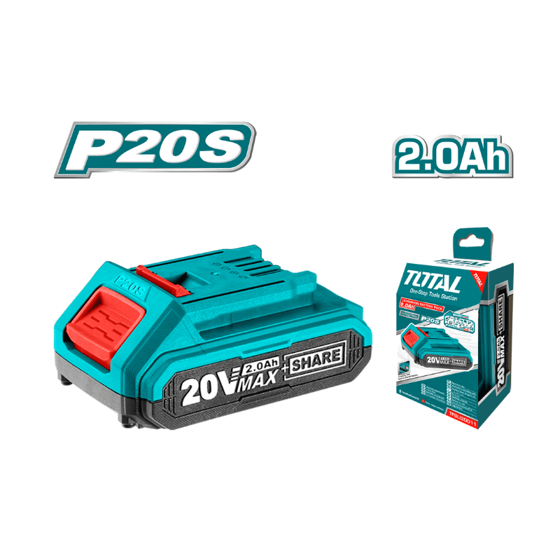 Total TFBLI2001 20V 2.0Ah Li-Ion batarya / TFBLI2001