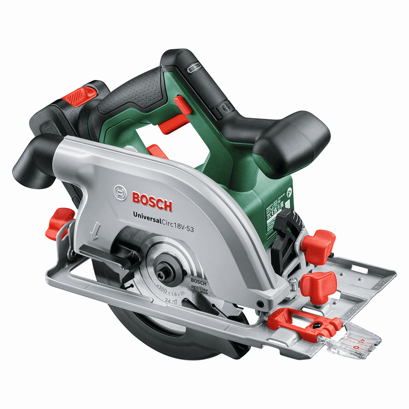 Bosch UniversalCirc 18V-53 аккумуляторный Дисковая пила (без аккумулятора) 2