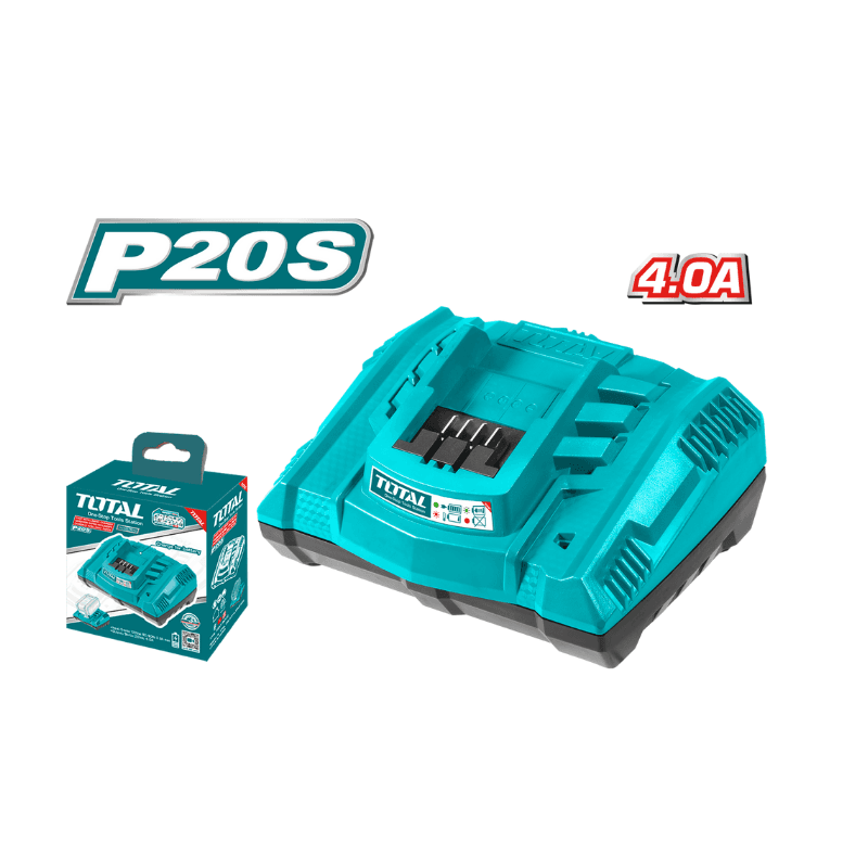Total TFCLI20411E Быстрое зарядное устройство 20V 4.0 Ah / TFCLI20411E