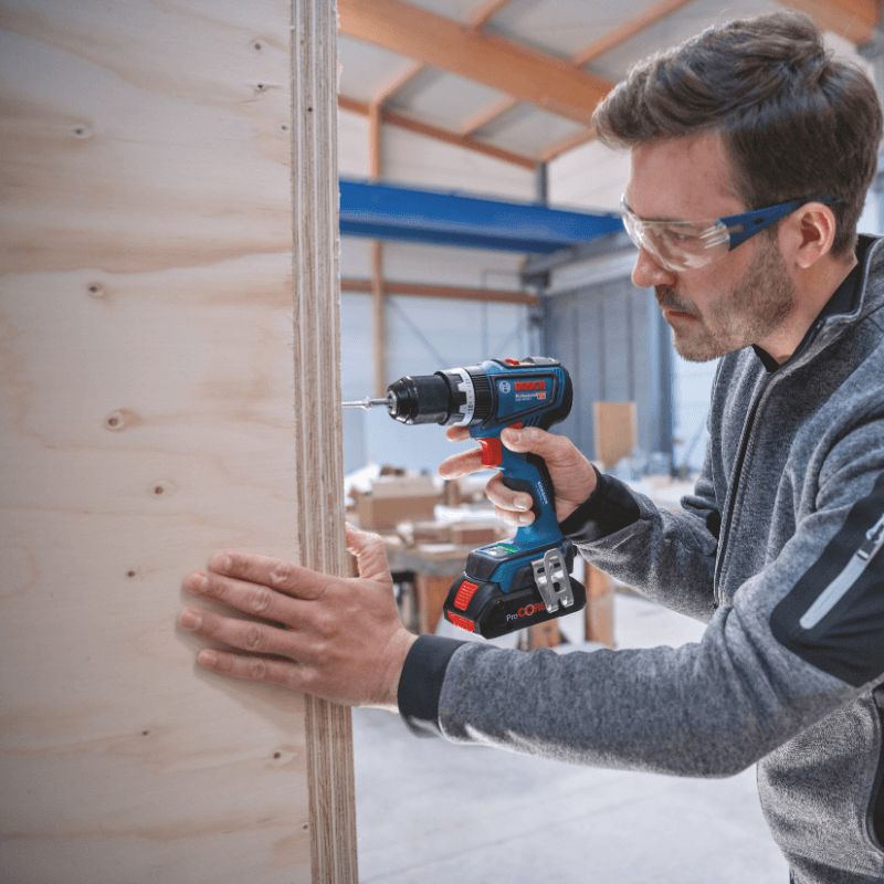 Bosch GSB 18V-90 C Аккумуляторная ударная дрель-шуруповёрт (без аккумулятора)