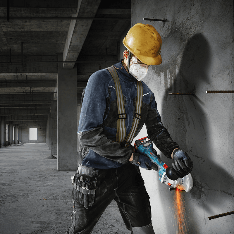 Bosch аккумуляторный Набор инструментов GWS180-LI + GSR 18V-50 5