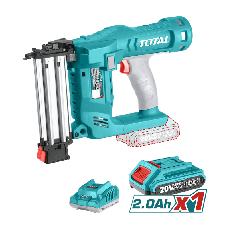 Total TCBNLI2016 Li-Ion Аккумуляторный гвоздезабивной пистолет F15-50 / TCBNLI2016