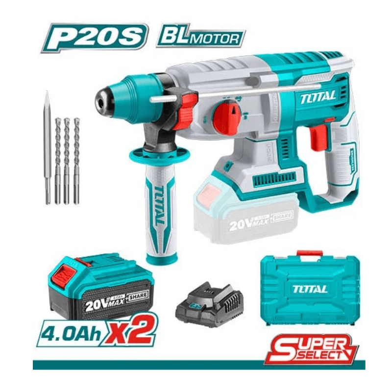 Total TRHLI202287 Li-Ion Аккумуляторный перфоратор / TRHLI202287 2