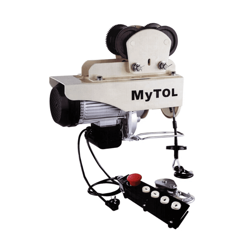 Mytol MV1208 6001200 MV1208 600/1200 с кареткой Электрическая мини-лебёдка 600-1200 кг