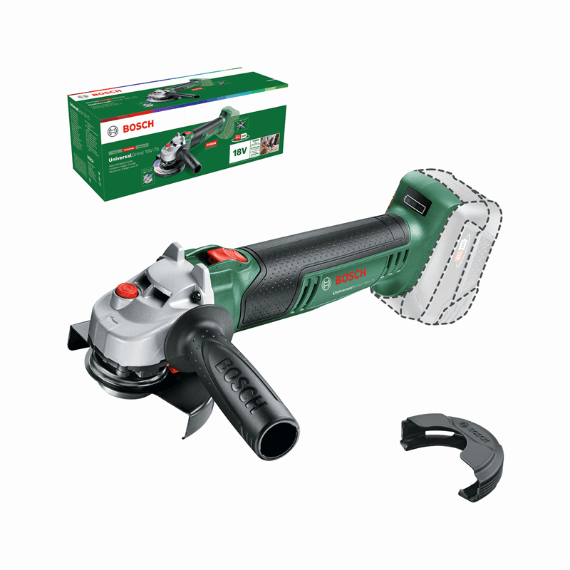 Bosch UniversalGrind 18V-75 115Mm UniversalGrind 18V-75 (115Mm) Аккумуляторная шлифмашина (без аккумулятора)