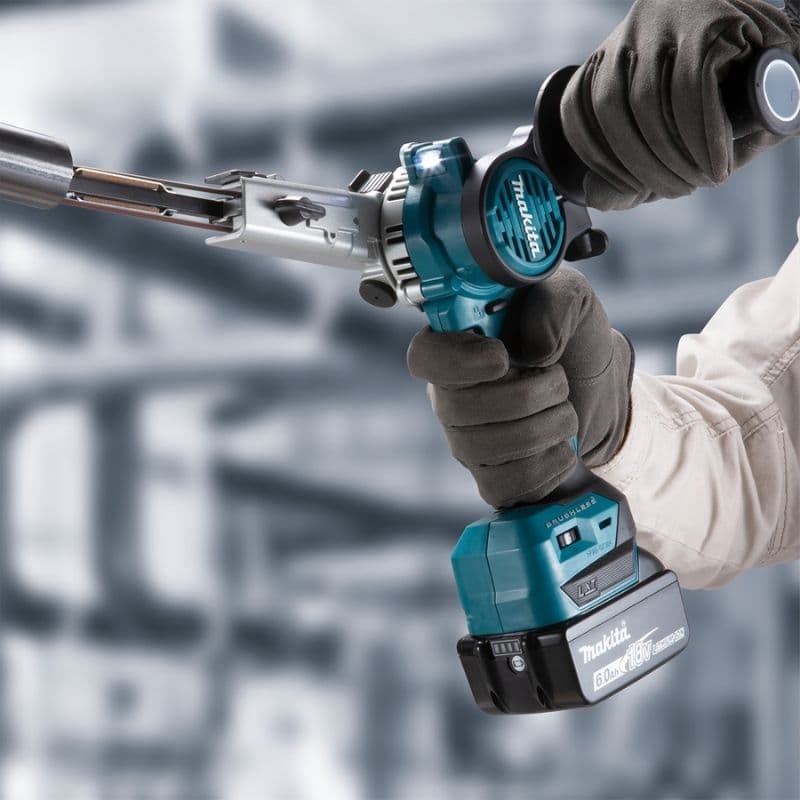 Makita DBS180RTJ Аккумуляторная ленточная шлифмашина 5